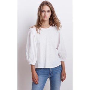 NWT Velvet by Graham & Spencer Simpson Cotton Tee